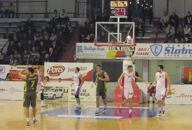 Borac održao čas košarke 1 KK Borac