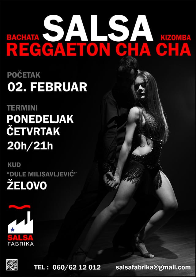Škola plesa "Salsa Fabrika" 1 salsa