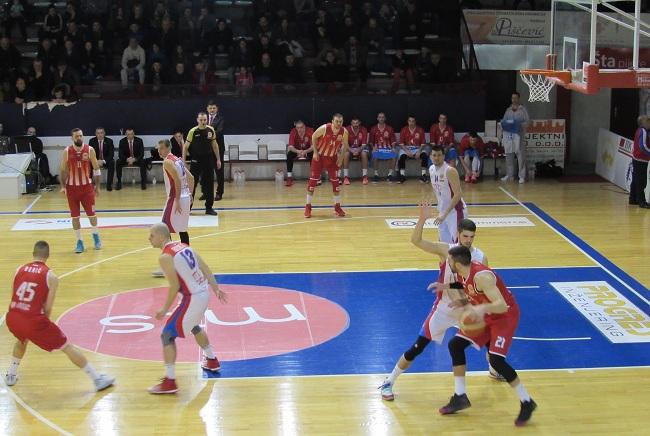 Borac zaustavljen u Subotici 1 KK Borac