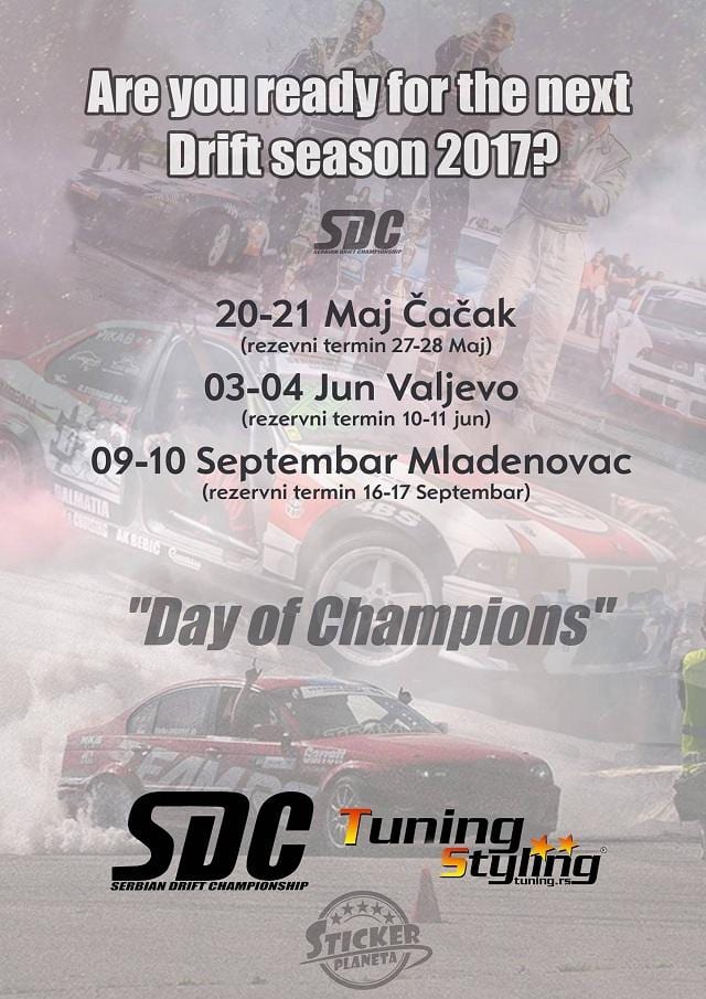 Drift sezona počinje u Čačku 1 drift