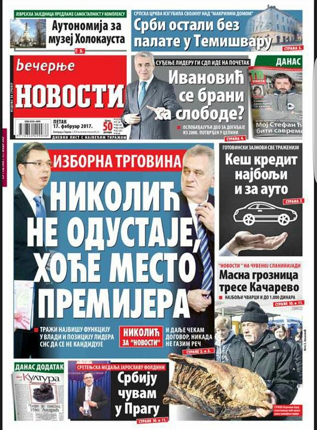 Medijski linč Nikolića 7 novossss