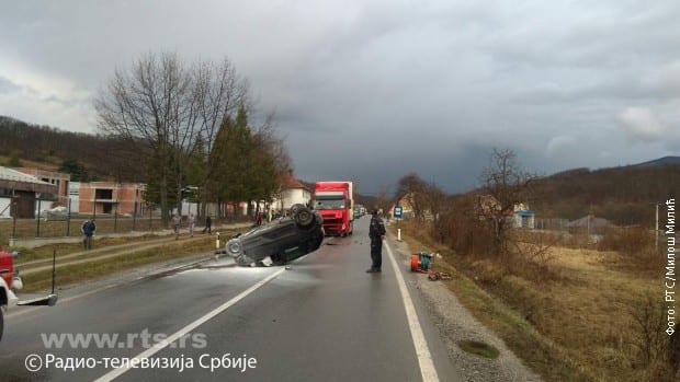 Nesreća na Ibarskoj magistrali 1 ibarska