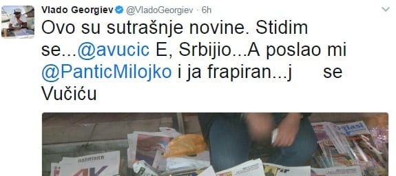 Vučić na svim naslovnim stranama, večeras na svim TV 13 stampa3a