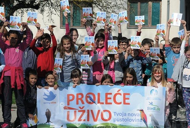 Učenici iz Bresnice obnovili gnezda belim rodama 3 bresnica