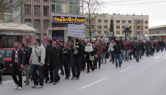 Održan treći protest protiv diktature (FOTO) 2 protest2