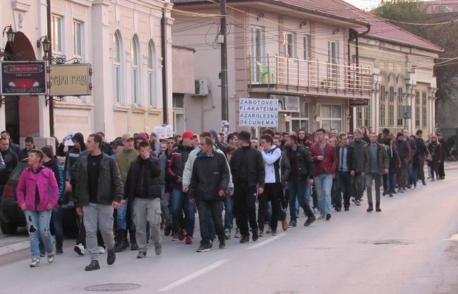 Održan treći protest protiv diktature (FOTO) 7 protest8
