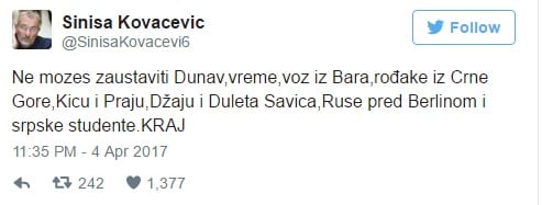 Ne možeš zaustaviti Dunav, vreme i srpske studente 2 siniša kovačević