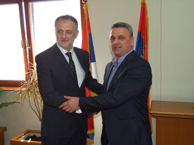 Čelnici Odbojkaškog saveza Srbije u Čačku, uskoro dva terena 1 odbojka