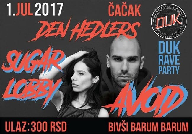 Večeras DUK Rave promo party 1 DUK