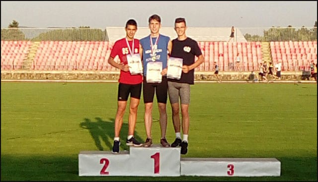 Atletičari Slobode uspešni na evropskom kontinentu 3 Dušan Bjelica Pobednik trke na 800m