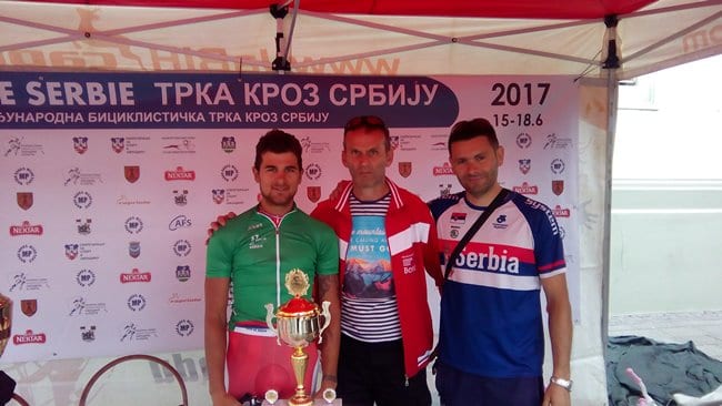 Biciklisti Borca na Trci kroz Srbiju 1 Borac