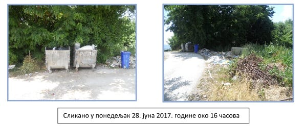 Brza reakcija Komunalca na tekst o smeću na groblju 1 smece 2