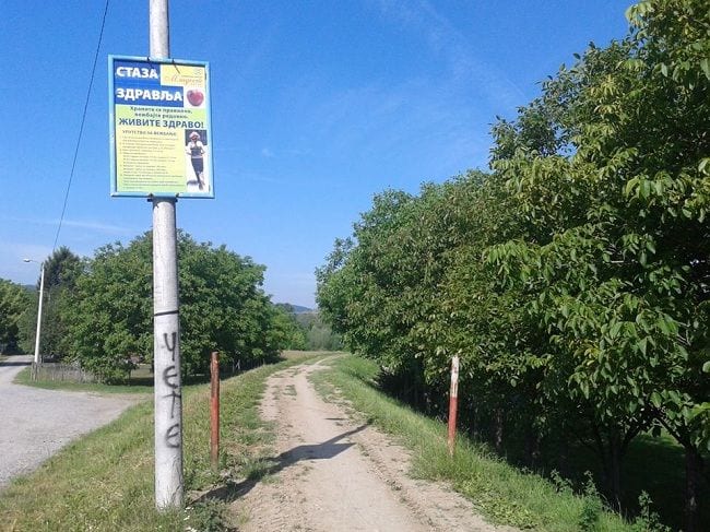 Zašto su stali radovi na stazi zdravlja? 1 staza