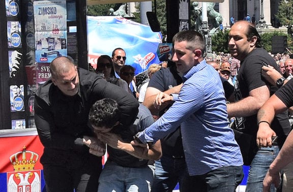 Vučićevu zakletvu obezbeđivao član ekipe Saleta Mutavog 2 krik