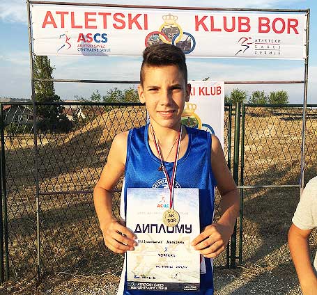 14 medalja za AK ČAAK 3 Marjan Milovanković