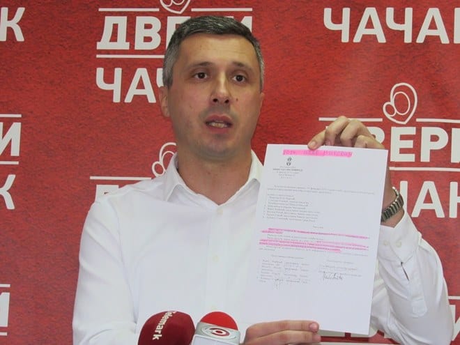 Dveri i DJB traže smenu Vučića i Vlade Srbije 1 Boško Obradović