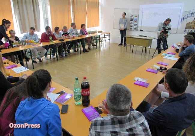 Biciklizam u Čačku i Ljubljani 5 ekonomka škola