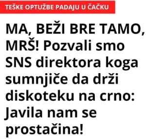 Komentarpress: Naprednjački direktor drži diskoteku na crno? 4 esspresso