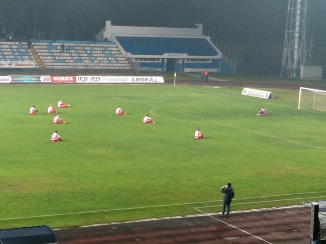 Smejurija od prvenstva, Borac igrao sa devet igrača 1 borac