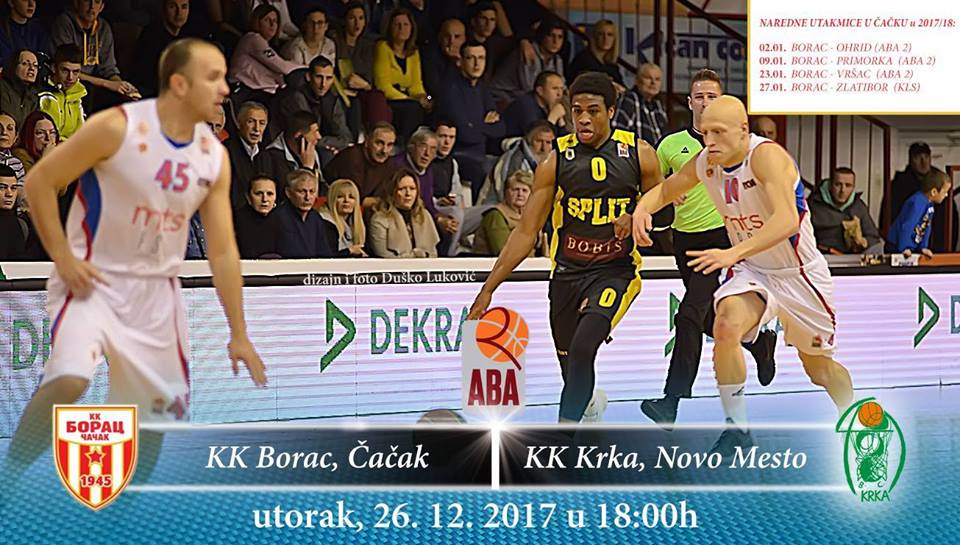 Pred košarkašima Borca najvažnija utakmica 1 krka