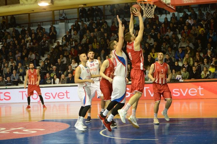 Borac ubedljiv protiv Dunava 1 KK Borac