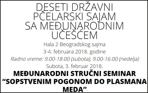 Deseti državni pčelarski sajam 1 sajam-meda