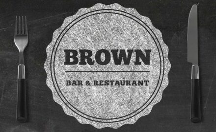 brown