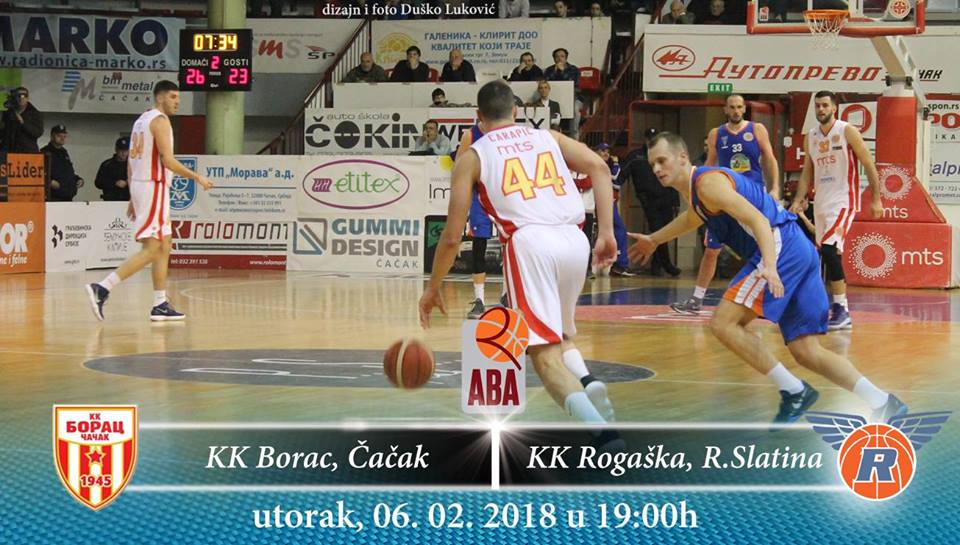ABA2: U Čačak dolazi Rogaška 1 borac rogaska