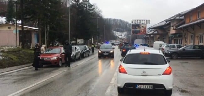 Lančani sudar u Parmencu 1 vreme