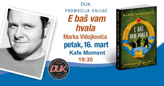 Marko Vidojković u Čačku 1 vidojkovic