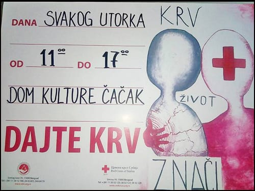crveni krst krv