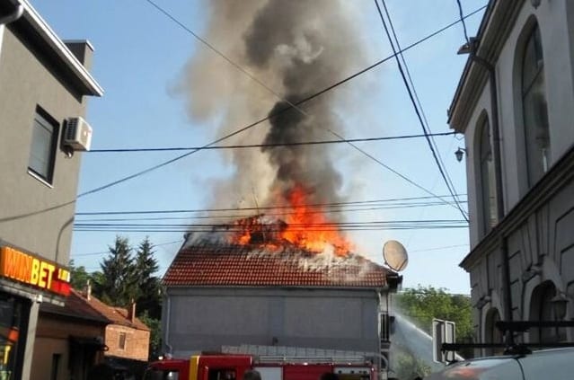 Požar u centru grada (FOTO) 1 viber image 1
