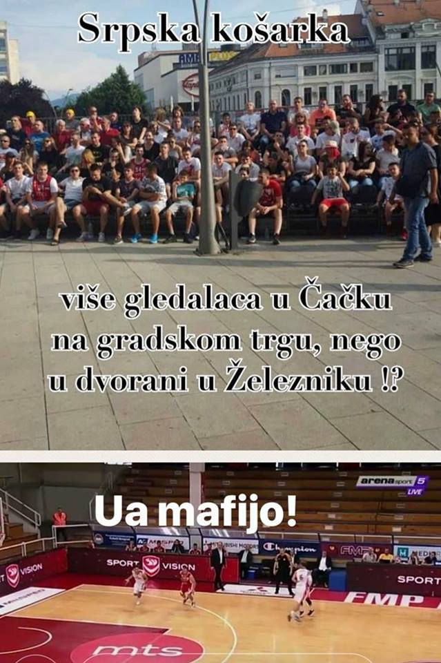 Borac nije uspeo, publika na trgu uz svoj klub (FOTO) 7 kosarka6