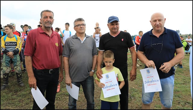 Legende kluba Marušić Mihailo, Marušić Miloš, Branko Savić i Gojko Jevtović