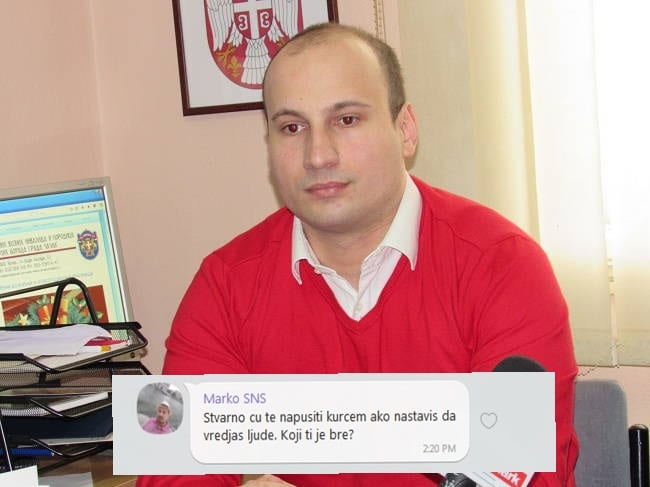 Poverenik SNS-a psuje ko kočijaš, izvređan ratni invalid 1 parezanovic
