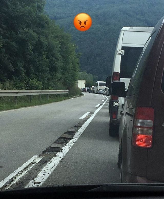 Sve više zastoja na putu Čačak-Užice 1 radovi
