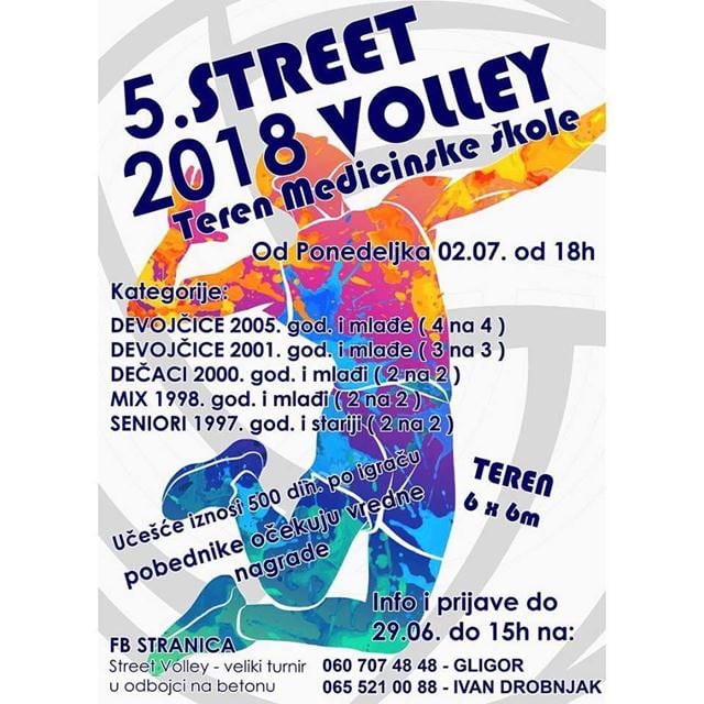 Prijavljivanje za odbojkaški turnir 1 turnir 1