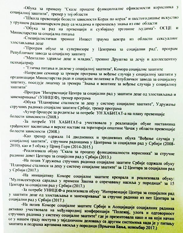Biografije kandidatkinja za direktorku Zračka 5 vesna-2aa
