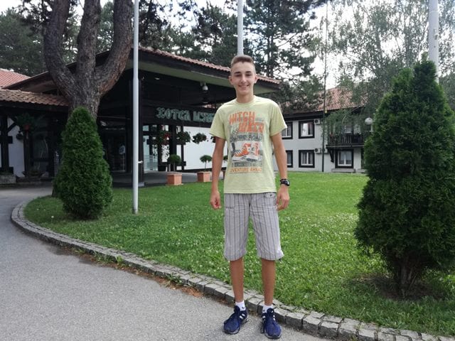 Mladi čačanski atletičar u kampu ASS 1 Ogi sumarice