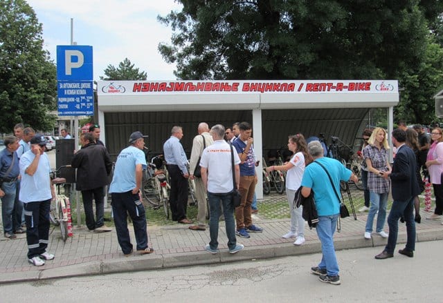Počeo s radom rent a bike u Čačku (FOTO) 1 bicikle