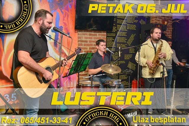 Lusteri u Srpskom pabu 1 lusteri