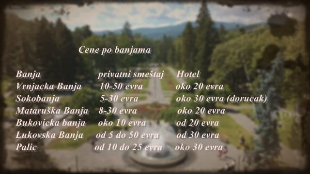Srbi vole da letuju po banjama 1 Vrnjacka Banja