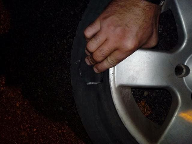 Slivnik koji cepa gume Čačanima (FOTO) 2 guma3