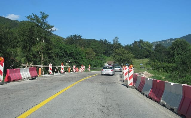 Obustavljen saobraćaj na deonici Čačak-Beograd 1 radovi