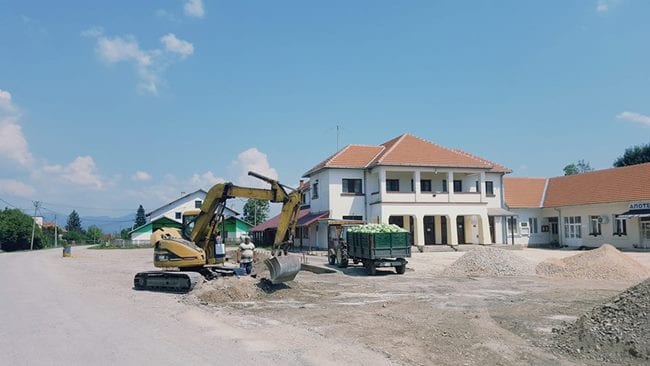 U toku uređenje centra Zablaća 1 zablace