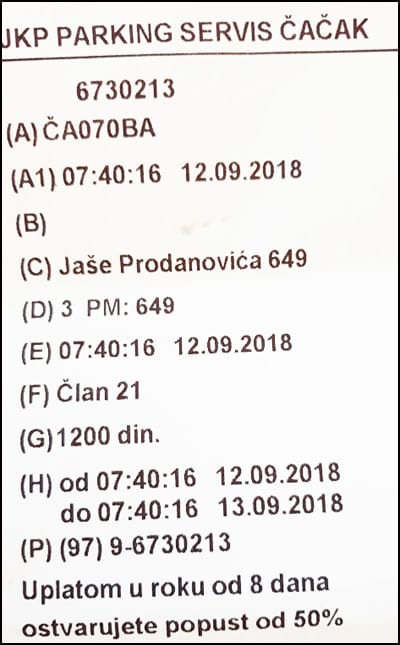 Ako ne platiš na mostu, platićeš na ćupriji 1 parkiranje-1