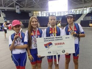 Čačanka na Evropskom prvenstvu Šta znaš o saobraćaju 2 slatina2