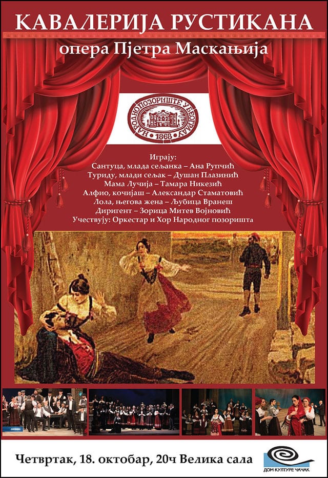 Kavalerija rustikana 1 Poster-opera-1a