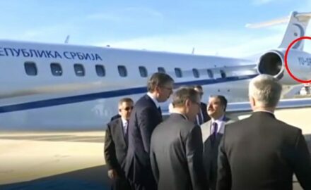 Vučić avion