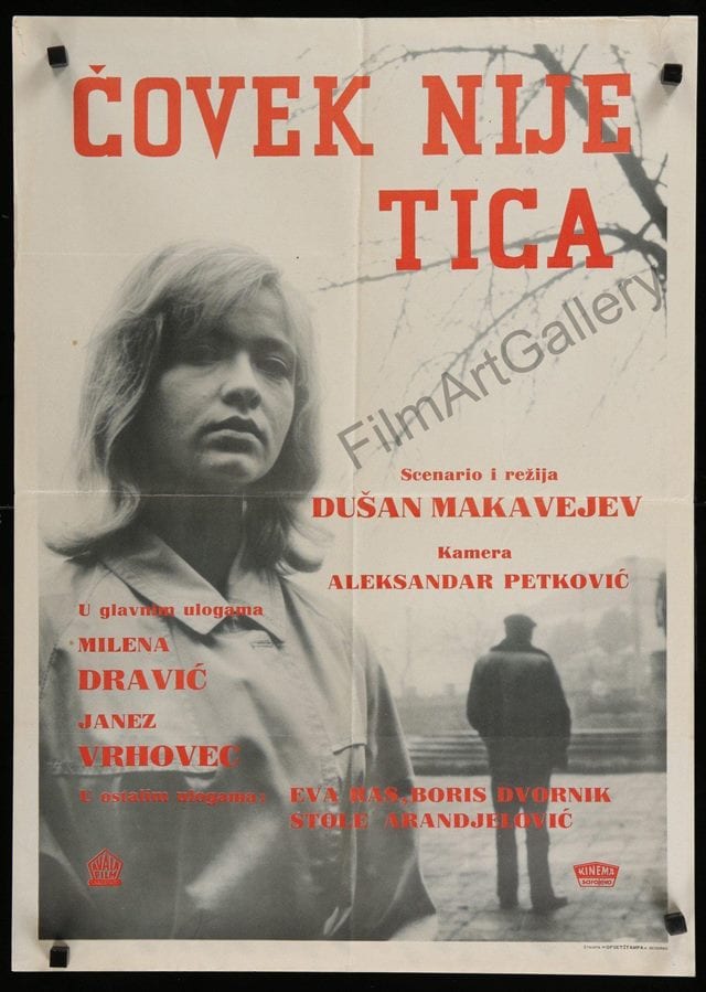 Buntovnici i marginalci jugoslovenskog filma 1 covek nije tica